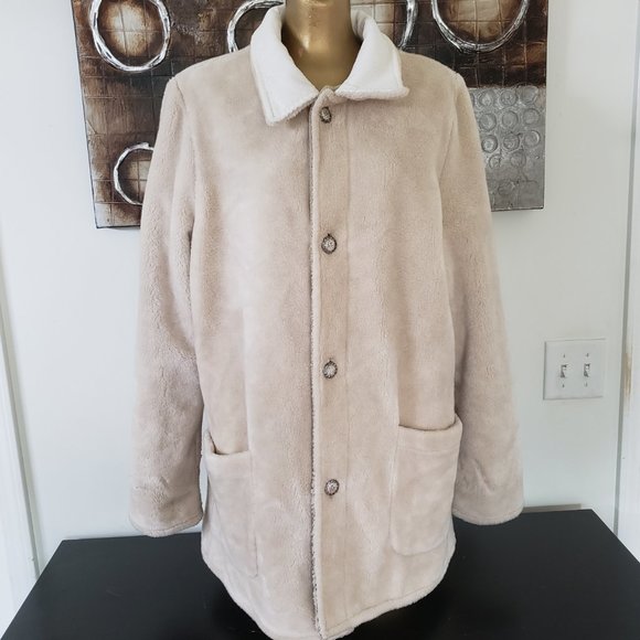 dennis basso Reversible Women's Jacket Size Large - Picture 8 of 16